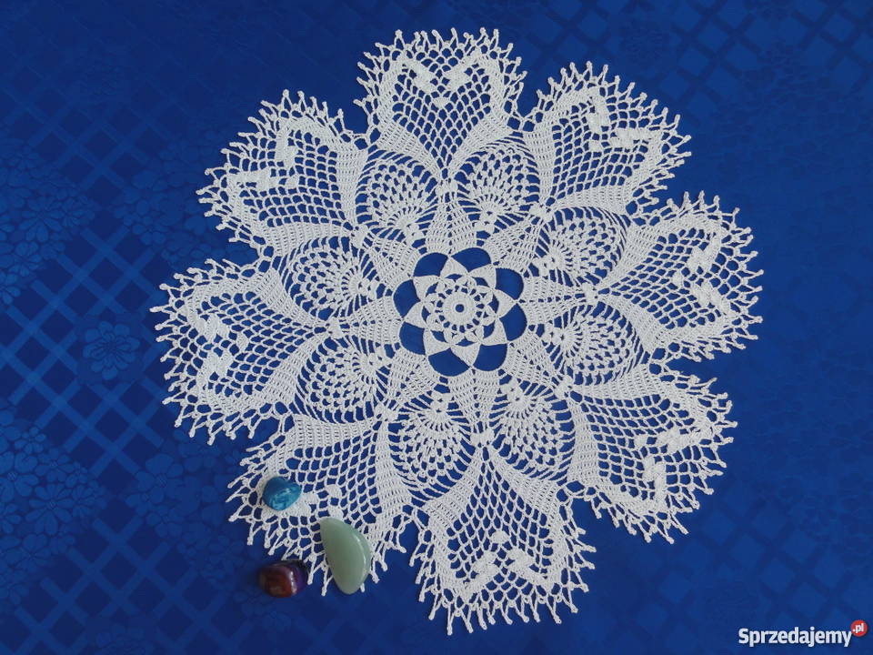 Serwetki na szydełku rękodzieło ręcznie robione Lublin sprzedam