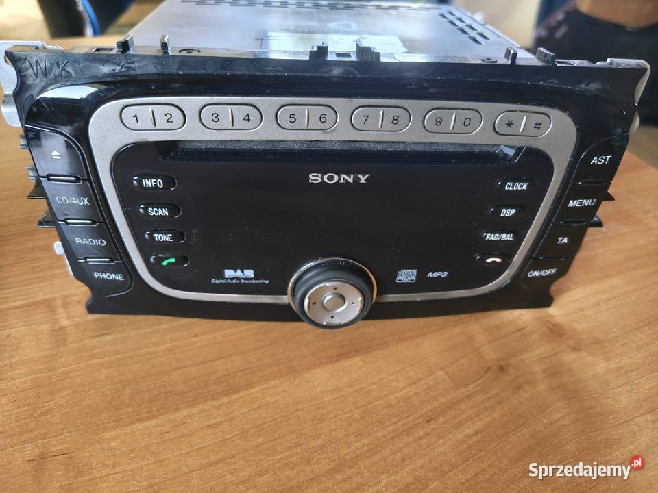 Radio Sony CD345 Ford Mondeo MK4 S Galaxy osobowe Radom
