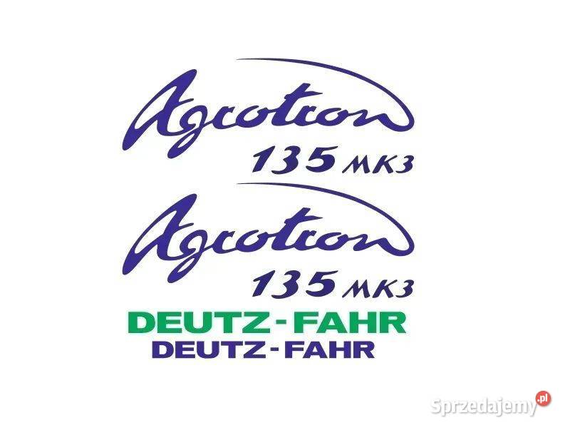 Naklejki oklejenie naklejka DEUTZFAHR AGROTRON Janików sprzedam