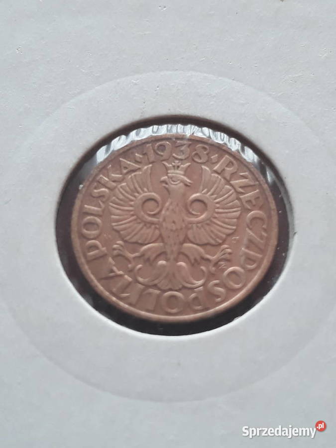 2 Grosze 1938 r Śliczne J Konin