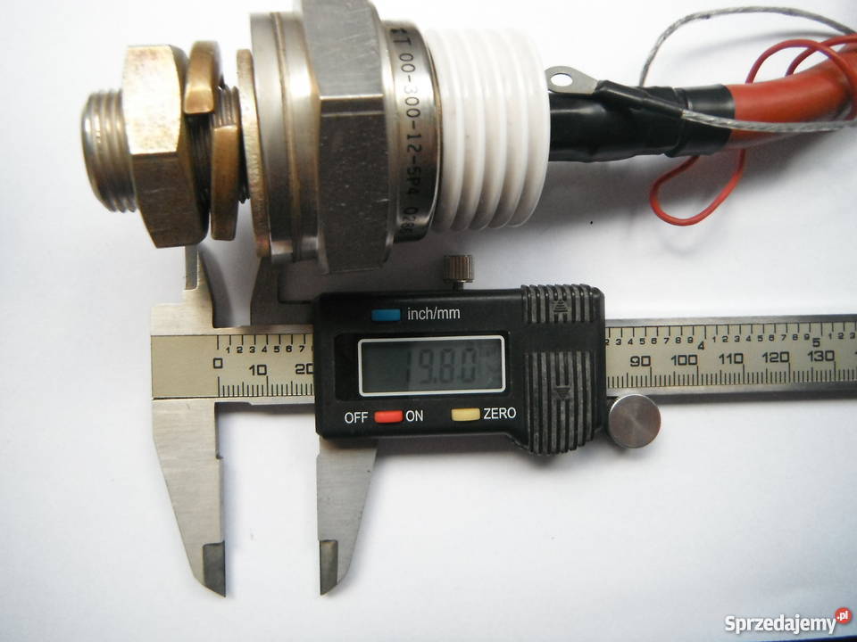 Tyrystor 300A 1200V Unitra Lamina T00300125P4 Chlewiska sprzedam