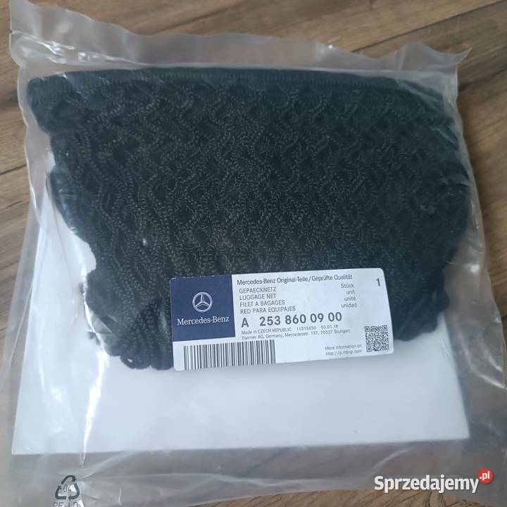 Siatka do bagażnika Mercedes Pleszew sprzedam