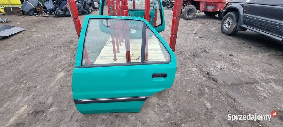 DRZWI LEWE TYŁ PEUGEOT 106 osobowe Lipno