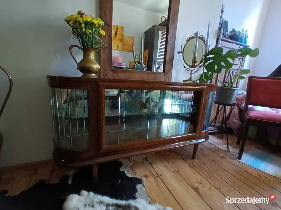 Komoda prl retro na nóżkach Gdańsk