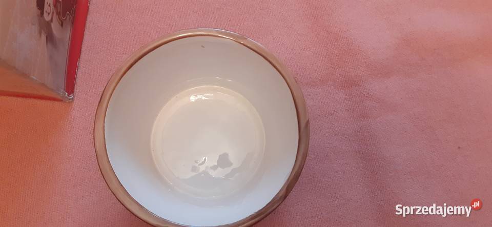 Porcelanowy ozdobny świąteczny pojemnik na Warszawa