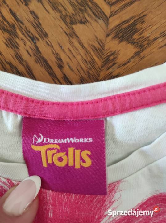 top koszulka bluzka tshirt trole trolls cekiny Kielce sprzedam
