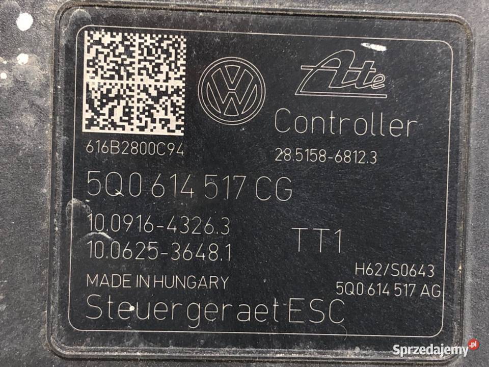 POMPA ABS VW GOLF VII 5Q0614517CG 16 110 sprzedam