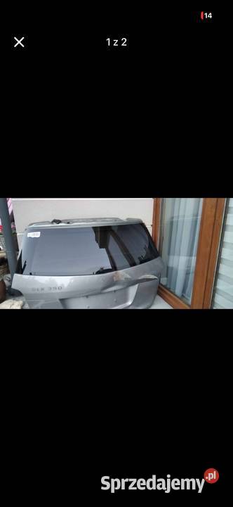 Szyba tył Mercedes GLK osobowe Łomża