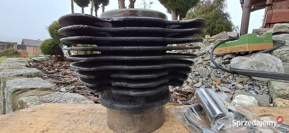 Cylinder żeliwny junak m10 szlifie z tłokiem Cylindry, głowice, pierścienie śląskie Strzebiń