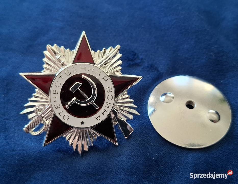 Order Wojny Ojczyźnianej II klasy wersja pomorskie Wejherowo