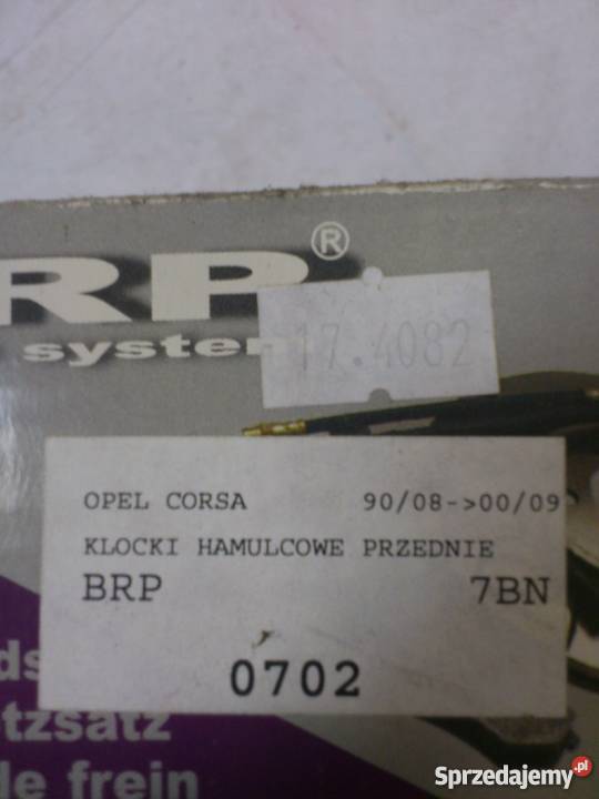 Klocki hamulcowe Opel FDB 732 Gdynia