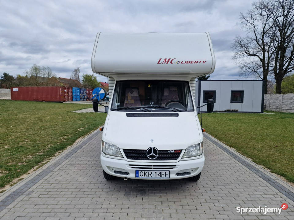 samochody kempingowe Mercedes Sprinter 416cdi opolskie Strobice
