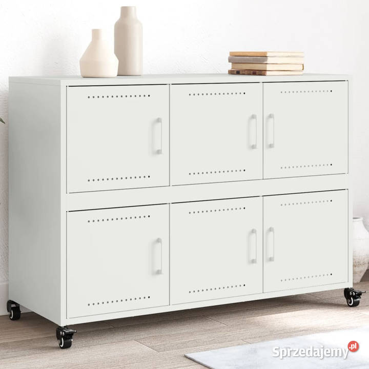 Szafka biała 1005x39x72 stal WM846745 mazowieckie Warszawa