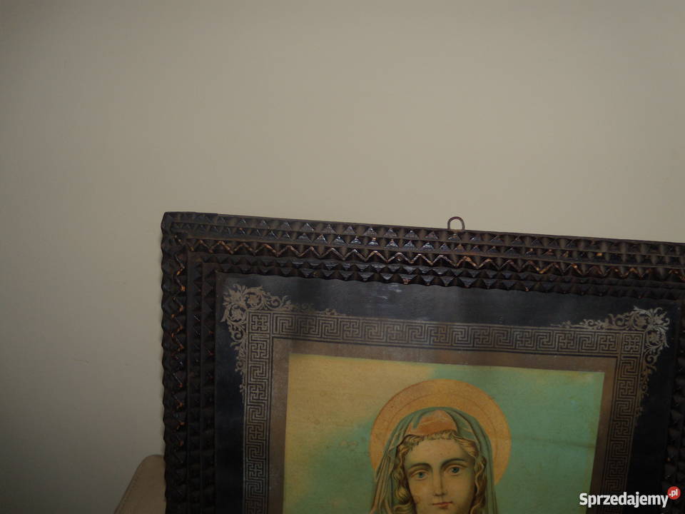 Wizerunek Maryi pod szkłem Warszawa sprzedam