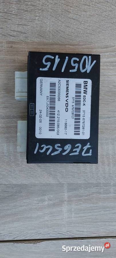 Komputer sterownik EDC BMW 7 E65 LCI 6767281 Szczecin sprzedam