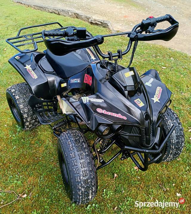 Quad 125 Bombardier 3 Wsteczny Półautomat 10km