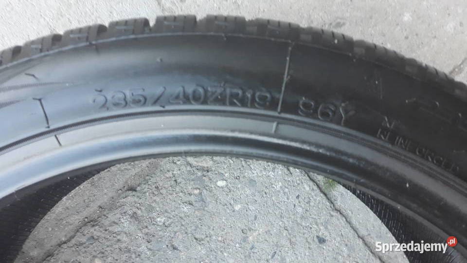 Opony zimowe 2x 23540ZR19 Bukownica