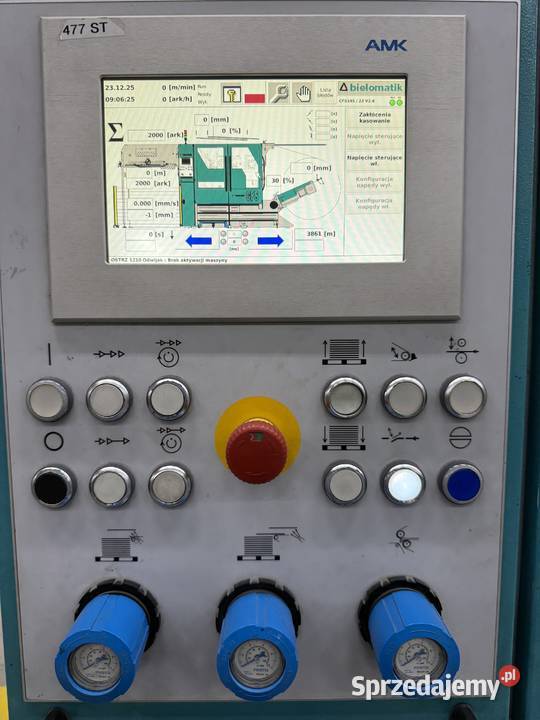 Kompletny przekrawacz do roli papieru BIELOMATIK Bardo