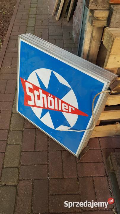 Baner Potykacz Reklama Podświetlana aluminium Łódź sprzedam