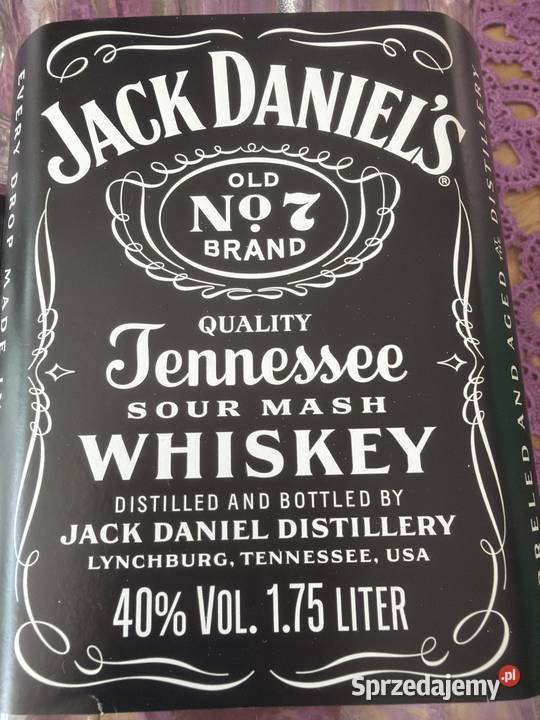 Puste butelki Jack Daniels 3 175 l 1 l 0700ml Butelki, bidony i lunch boxy dolnośląskie Długopole-Zdrój