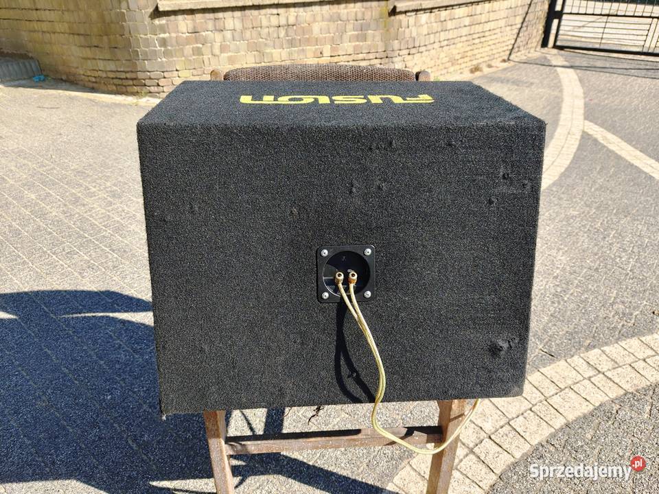 Skrzynia basowa bassowa subwoofer tuba Fusion Niegowonice