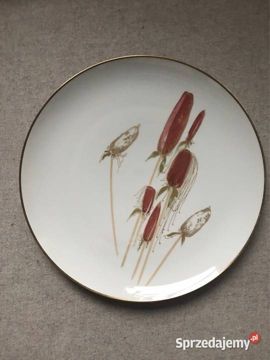 Duża patera talerz porcelanowy Hutschenreuther Warszawa