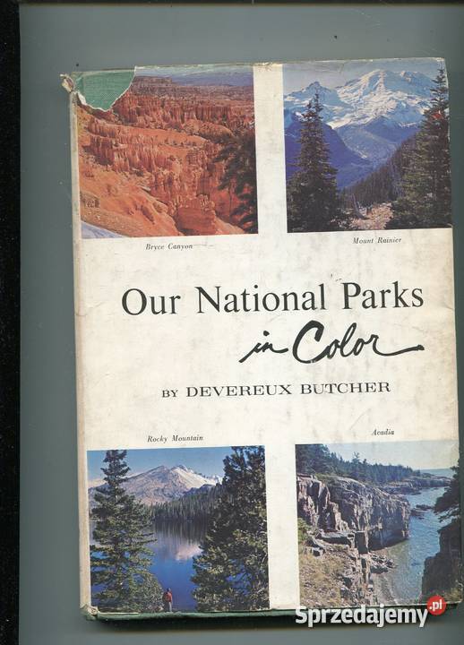 Our National Parks in Color twarda z obwolutą zachodniopomorskie
