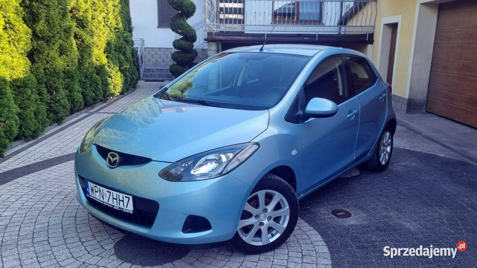 Mazda 2 Super Stan Alu Klima GWARANCJA Zakup ABS Płońsk