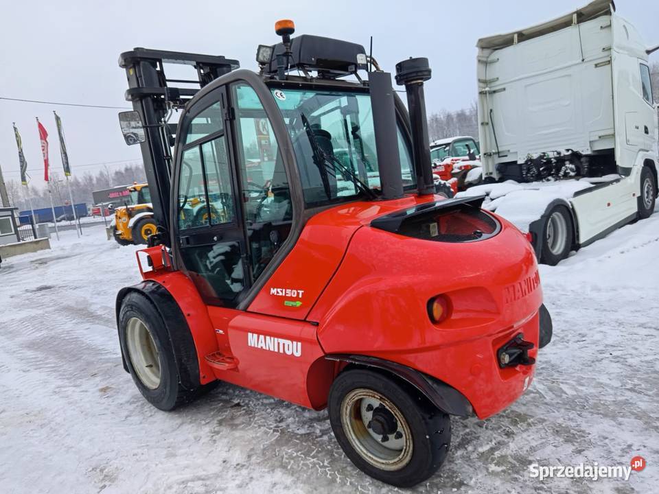 Wózek widłowy terenowy Manitou MSI 50 T Manitou Józefów
