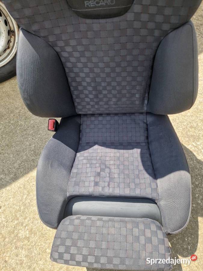 Fotele ortopedyczne RECARO AUDI A6 C5 welur Korzenna
