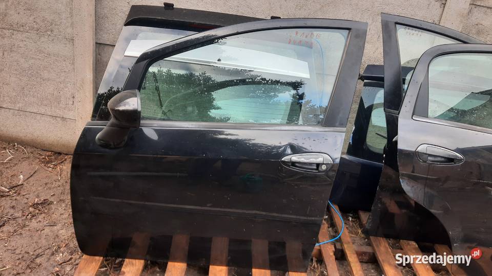 drzwi kompletne lewe przednie kierowcy fiat Dębno