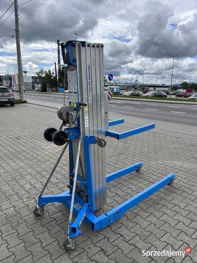 Podnośnik towarowy montażowy GENIE SLA25 Sumner Nowy Sącz