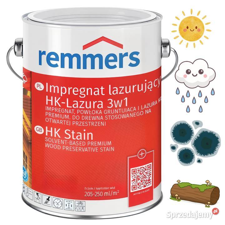Remmers HKLasur 5L Profesjonalna Lazura Premium Legnica