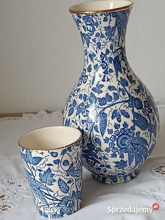 Stary zestaw porcelany wazon i wazonik Porcelana i szkło Porcelana i szkło Gorlice