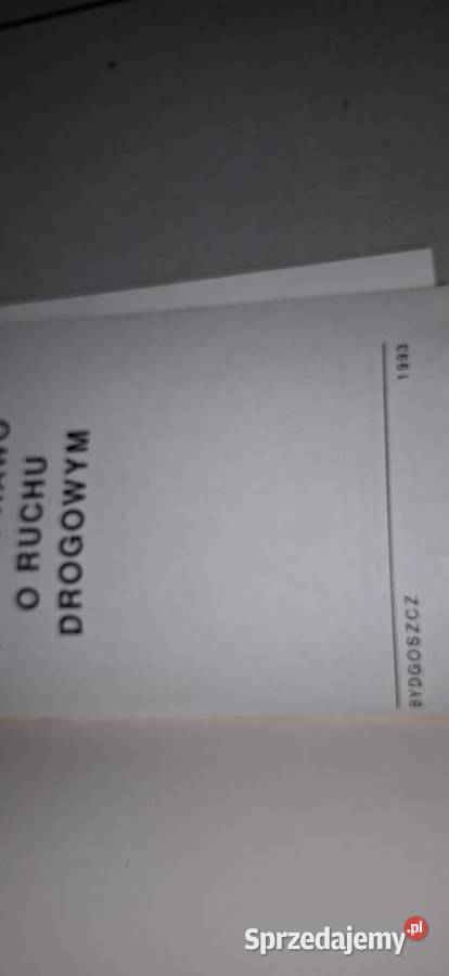 Prawo o Ruchu Drogowym 1993 Bydgoszcz edycja z Łęczyca