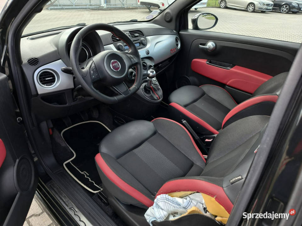 Fiat 500 12 BENZYNKA 70 fajny silnik panorana Hatchback Kęty