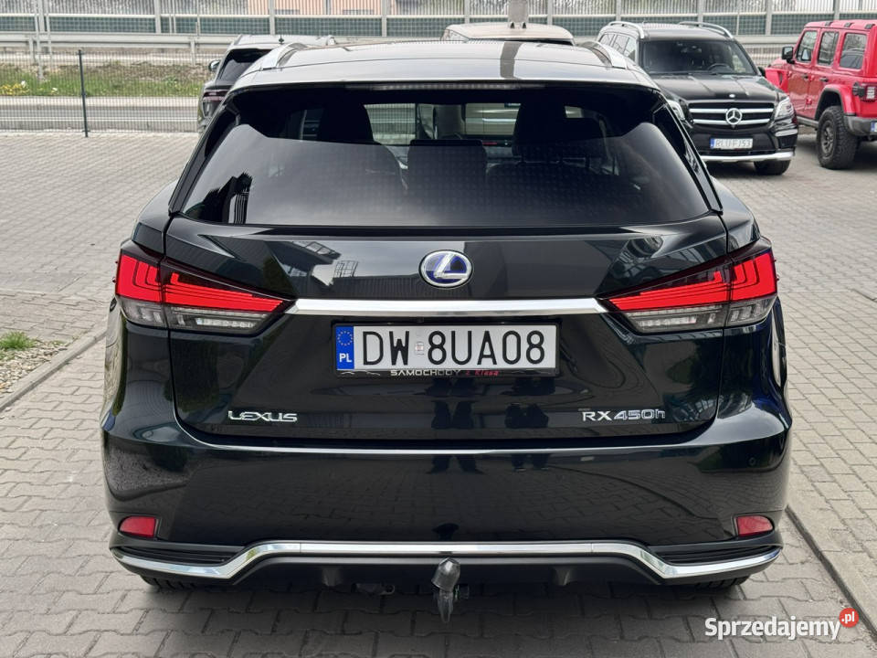 Lexus RX 450h Business Edition Polska łopatki zmiany biegów Węgrzce