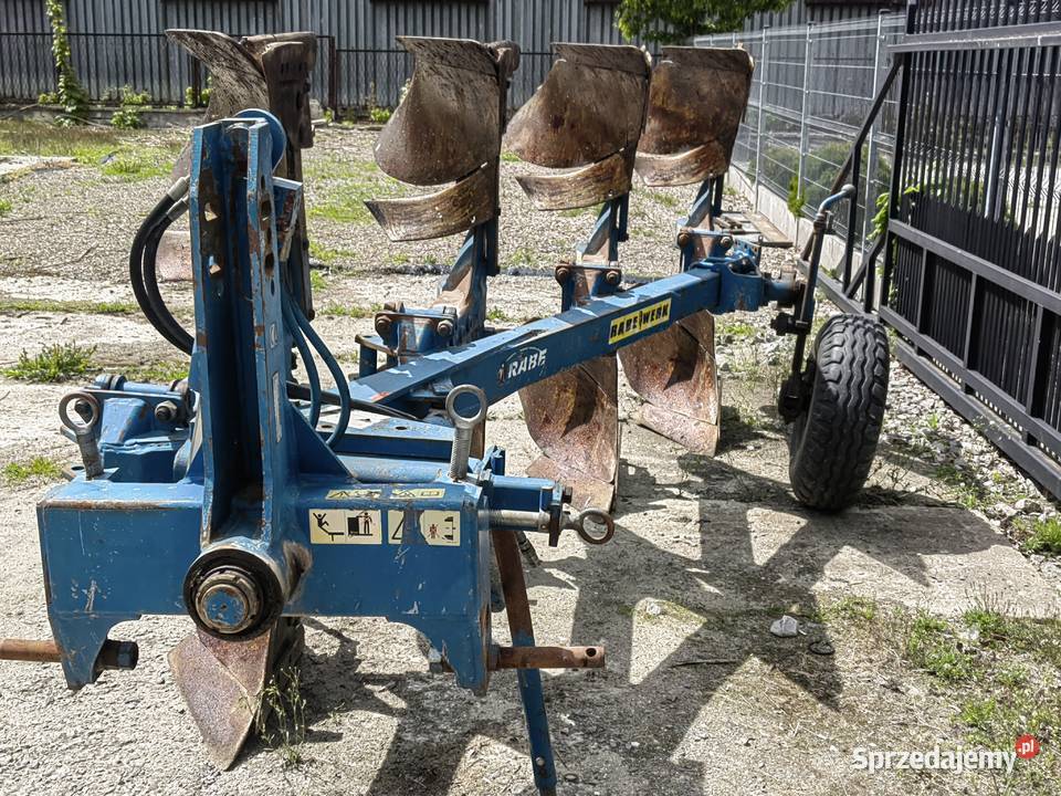 Pług obracalny 4 RABEWERK STARAVANT 120HC Pługi Żółkiewka-Osada sprzedam