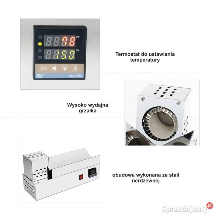 Termoobtapiarka obkurczarka do kapturków Kłoczew