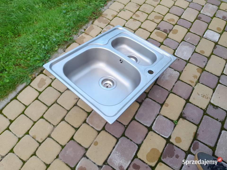 Zlew dwukomorowy 50x65 Skierniewice sprzedam