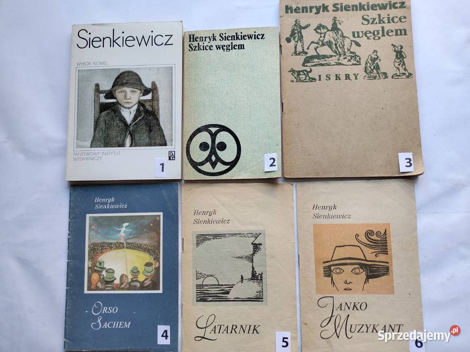 Henryk Sienkiewicz wybór nowel różnych lektury Gdynia