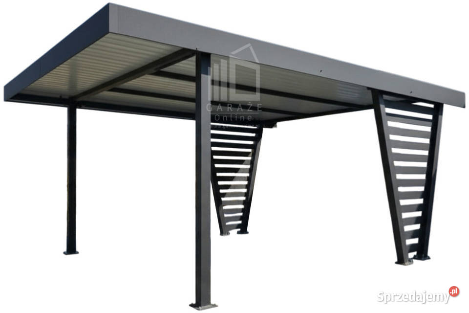 Carport V PREMIUM 4x5m Wypełnienie panelami Jastrzębie-Zdrój