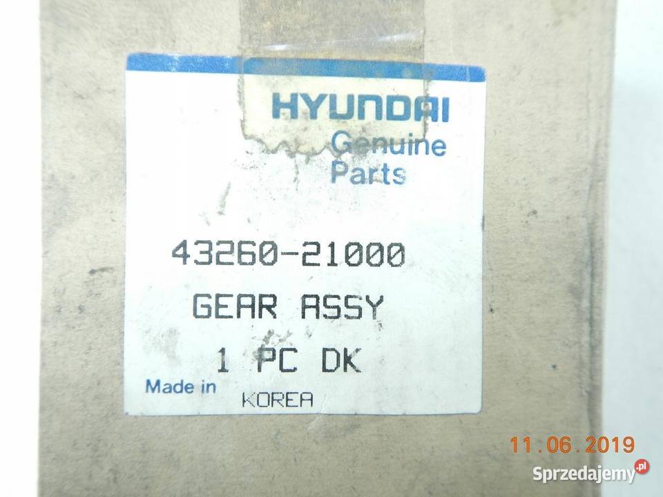 KOŁO ZĘBATE 3 BIEGU HYUNDAI EXCEL 8789 15 ASO