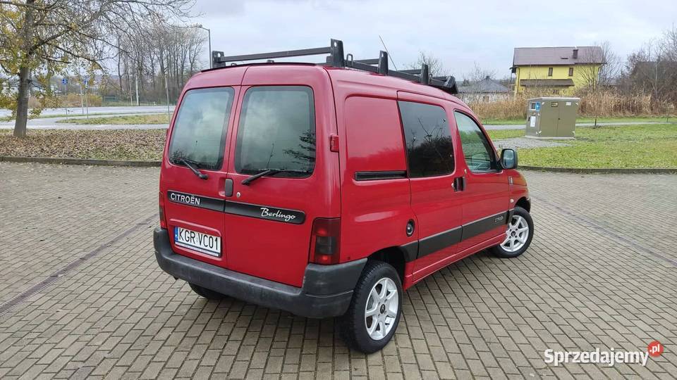Citroen Berlingo 20 HDI 90 Furgon Bagażnik 1998cm3 Jasło