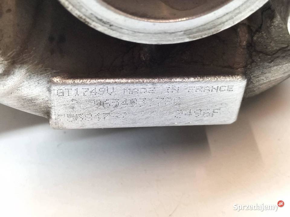 TURBOSPRĘŻARKA GT1749V 9654931780 20 D Volvo S40 osobowe