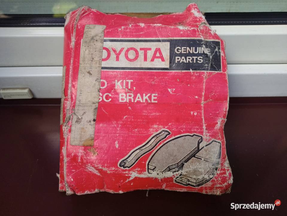 Toyota Starlet P8 P9 MR2 Corolla Celica Carina Klocki hamulcowe Sieradz sprzedam