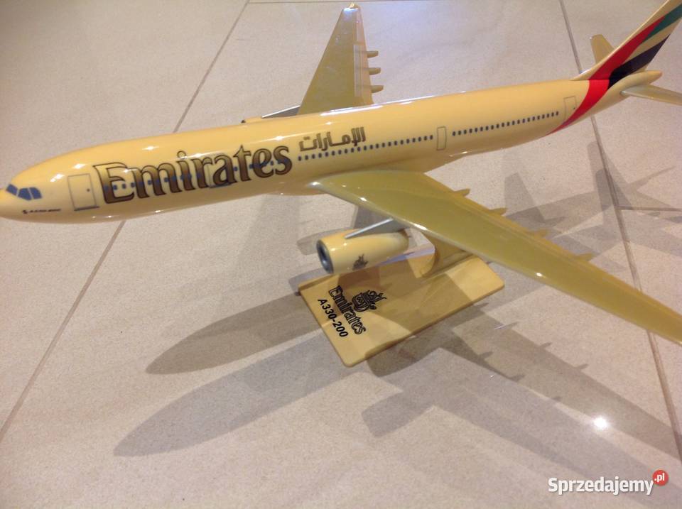 Model Samolotu Emirates A 330200 Dekoracja sprzedam