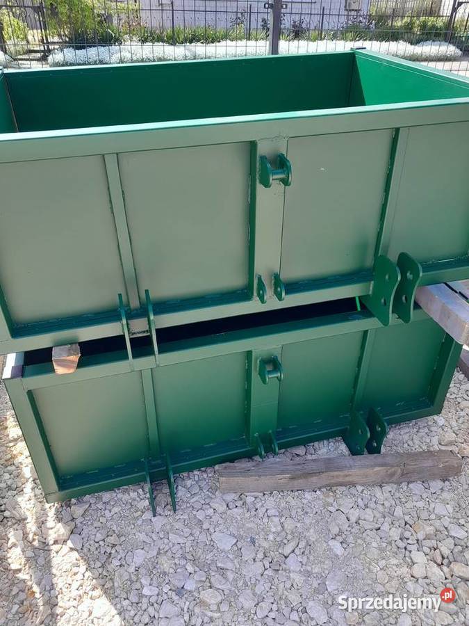 Skrzynia transportowa załadunkowa na tył Czarnożyły