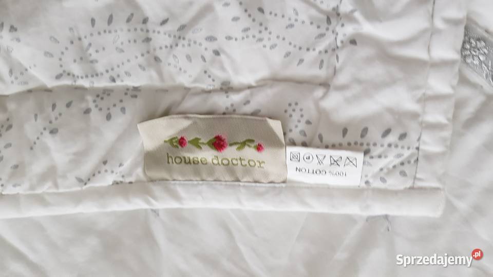 Biała pikowana narzuta House Doctor śląskie Siemianowice Śląskie