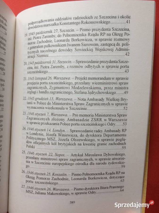 1619 Szczecin W Dokum Służby Dyplomatycznej